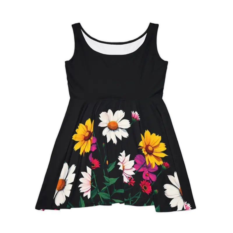 Ocean State Styles Floral Print Skater Dress Summer Events