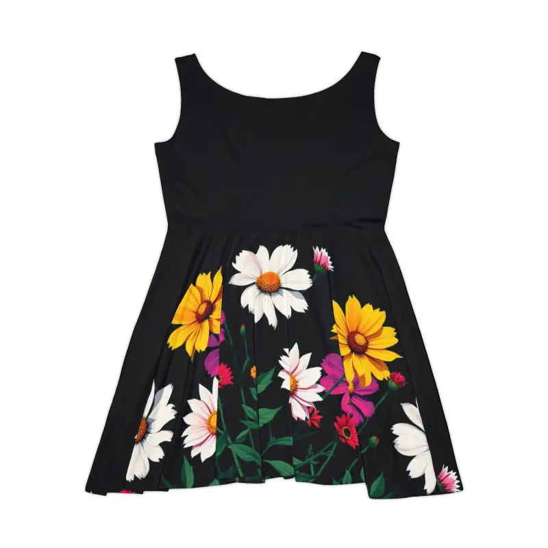 Ocean State Styles Floral Print Skater Dress Summer Events